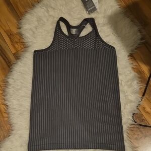 NWT Athleta RENEW Racerback Stripe Diamond Tank